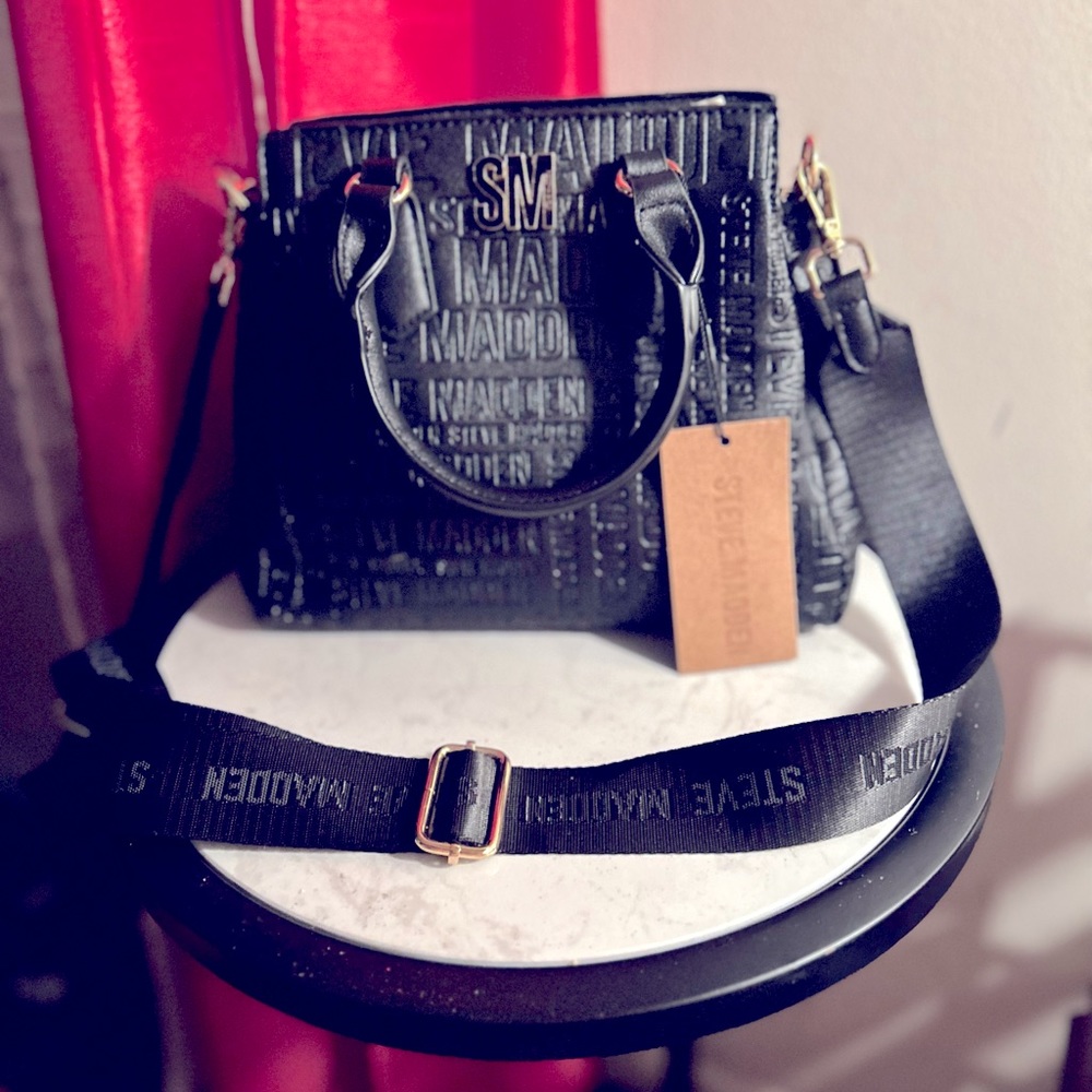 Steve Madden Black Purse